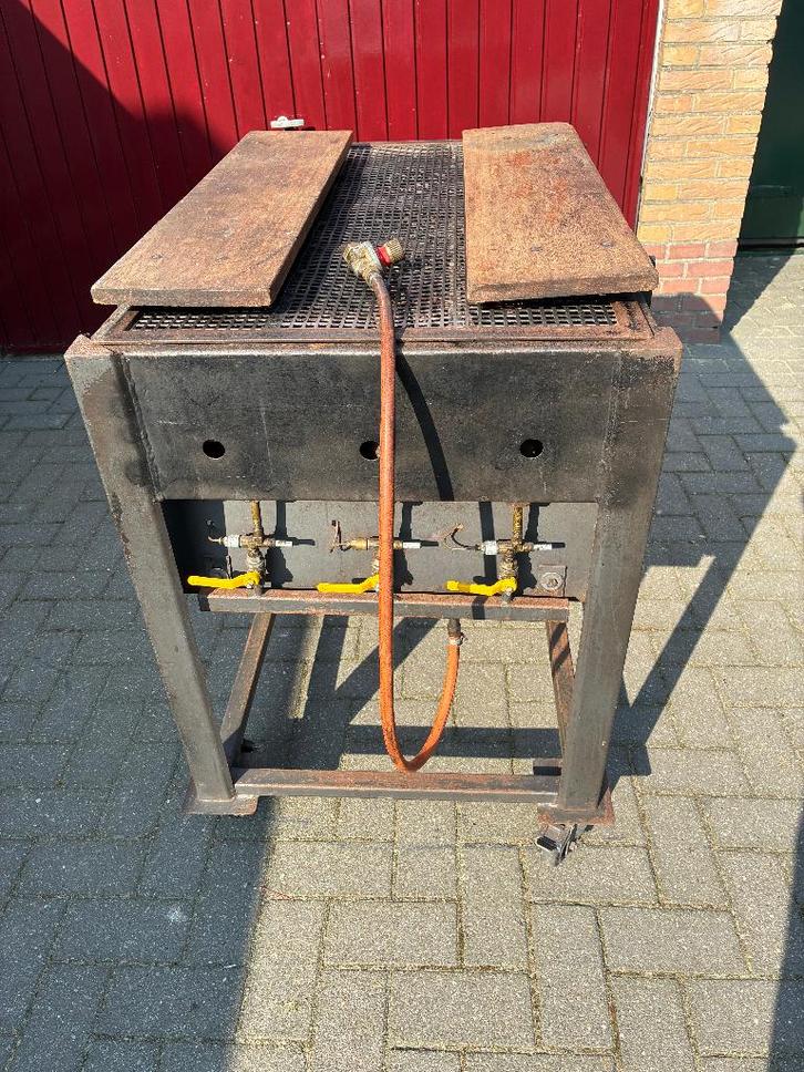BBQ professionele kwaliteit, Tuin en Terras, Gasbarbecues, Gebruikt, Ophalen