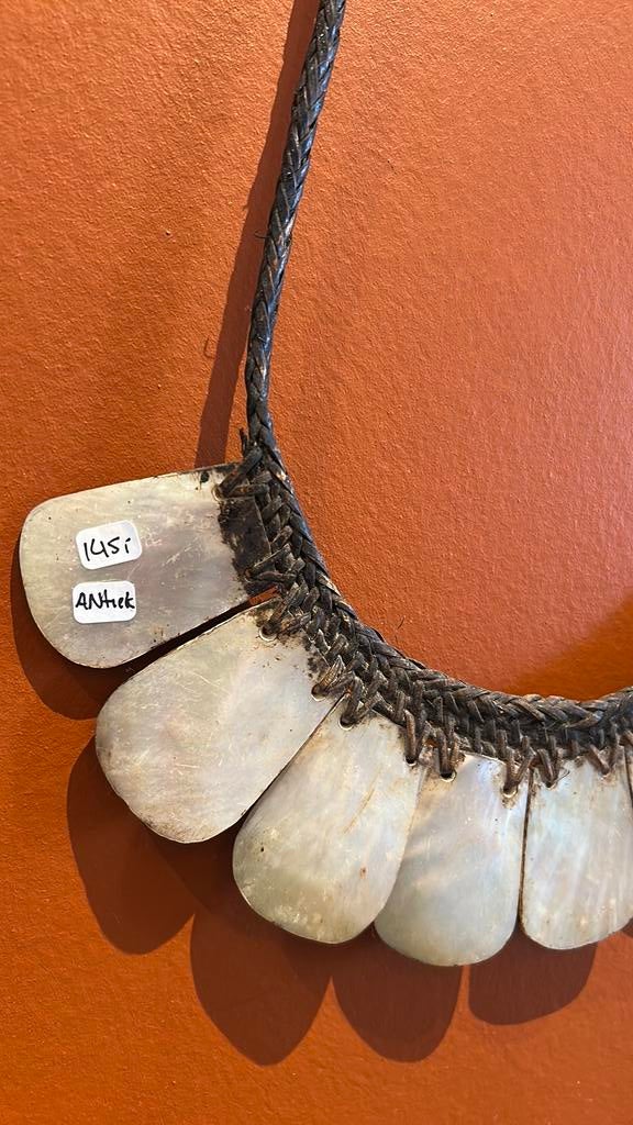 Parelmoer decoratie tribal, Ophalen of Verzenden, Zo goed als nieuw, X, X