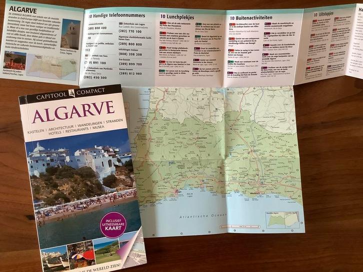 Algarve Portugal Capitool reisgids + kaart, Boeken, Reisgidsen, Ophalen of Verzenden