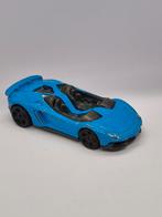 Hot Wheels Lamborghini Aventador J - Blauw (2013), Ophalen of Verzenden, Gebruikt, Auto