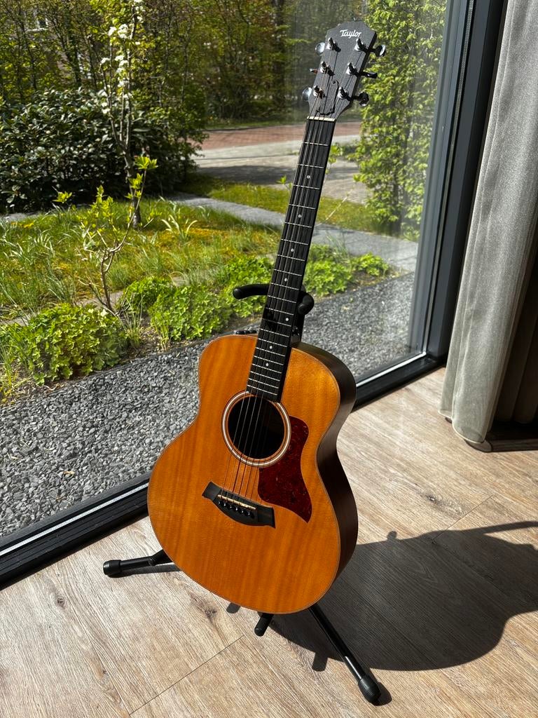 Taylor GS mini E Mahogany gitaar, Muziek en Instrumenten, Ophalen, Zo goed als nieuw, Western- of Steelstringgitaar, Met koffer