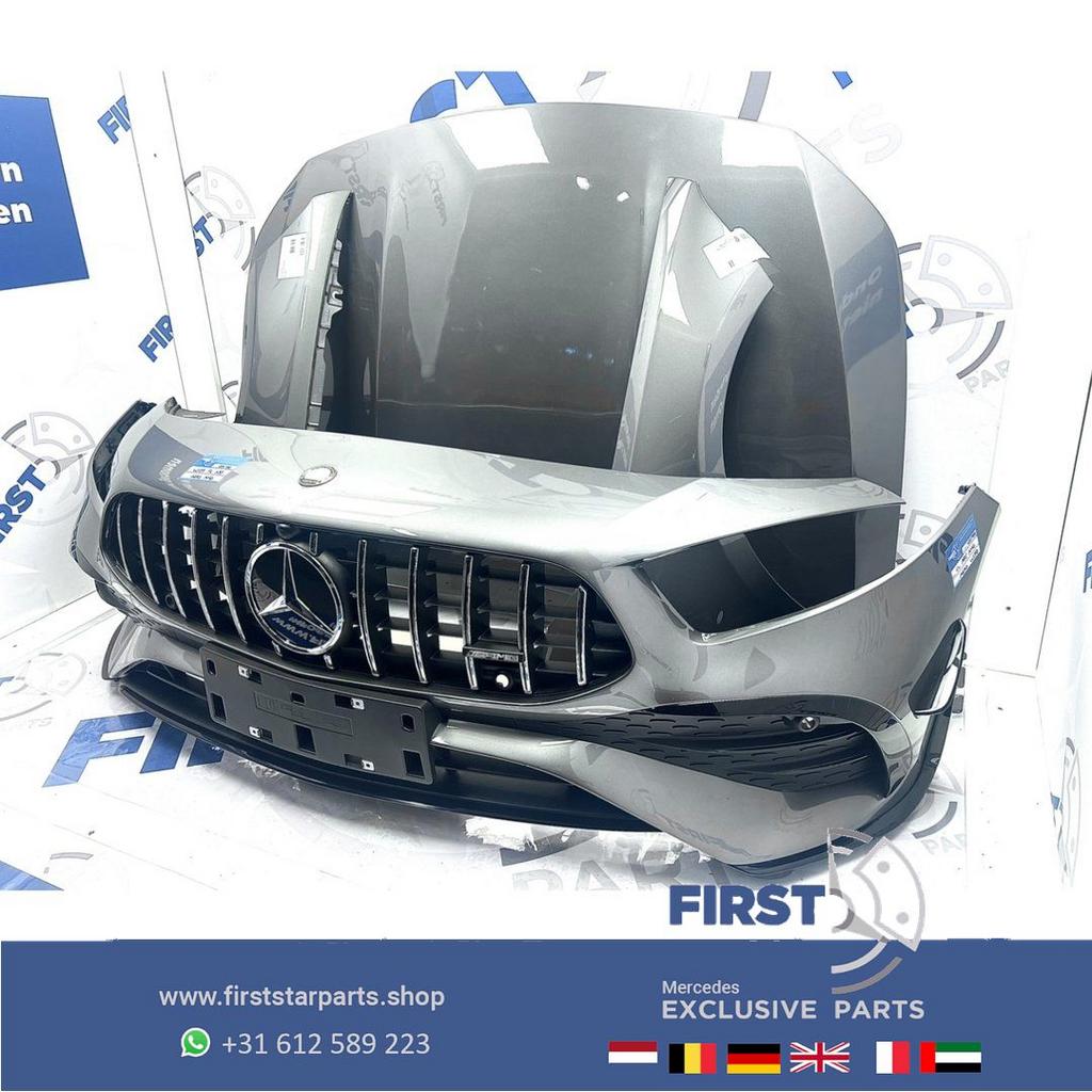 W177 A KLASSE FACELIFT A35 AMG VOORKOP AERO PERFORMANCE GRIJ, Auto-onderdelen, Gebruikt, -, Voor, Ophalen of Verzenden