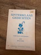 Oud boekje Sinterklaas gedichten, Ophalen of Verzenden, Zo goed als nieuw