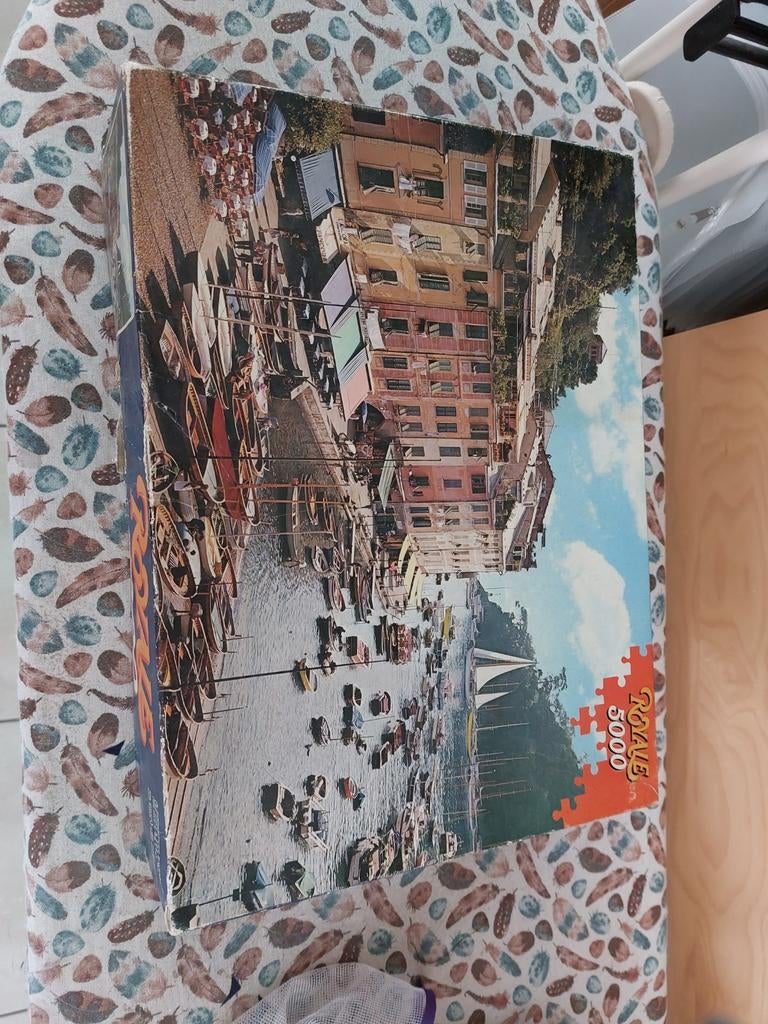 Grote legpuzzel 5000 stukjes - Havenzicht, Hobby en Vrije tijd, Denksport en Puzzels, Ophalen of Verzenden, Meer dan 1500 stukjes