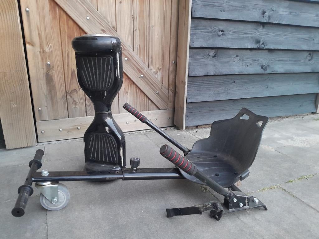 Hoverkart voor Hoverboard + gratis (defecte) hoverboard, Ophalen, Gebruikt