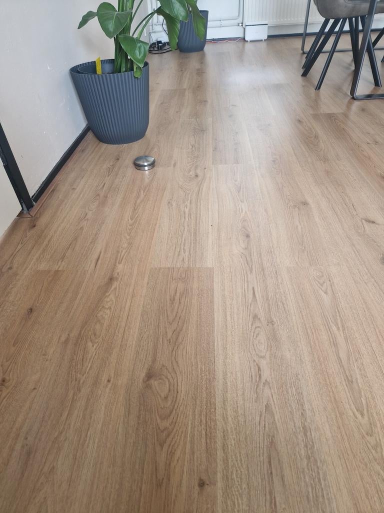 Laminaat Gamma ongeveer 70m2, Ophalen, Gebruikt, Bruin, 50 tot 75 m²