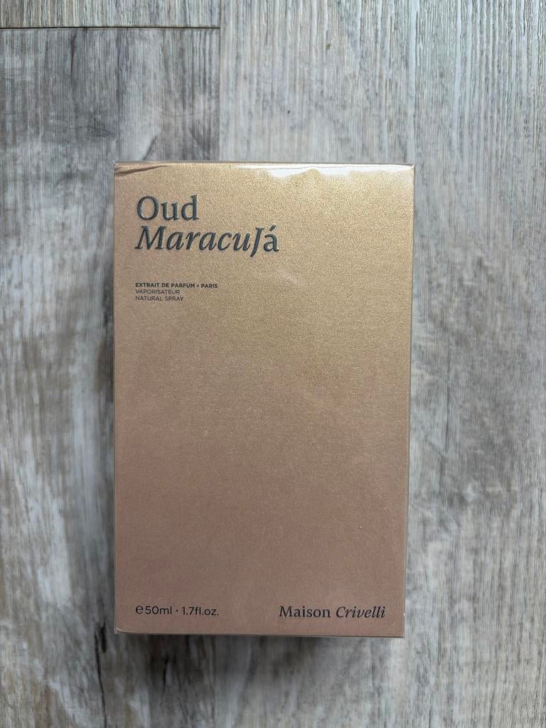Maison Crivelli Oud Maracujá Extrait de Parfum 50 ml, Sieraden, Tassen en Uiterlijk, Uiterlijk | Parfum, Nieuw, Ophalen of Verzenden