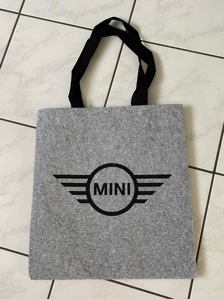 Mini Cooper tas in zwart en grijs, Ophalen of Verzenden, Nieuw, Auto's