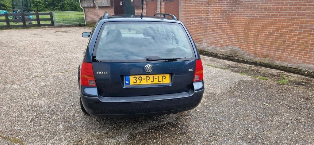 Volkswagen Golf 2.0 Variant 85KW 2004 Blauw, Auto's, Volkswagen, Stof, 4 cilinders, 1984 cc, Blauw