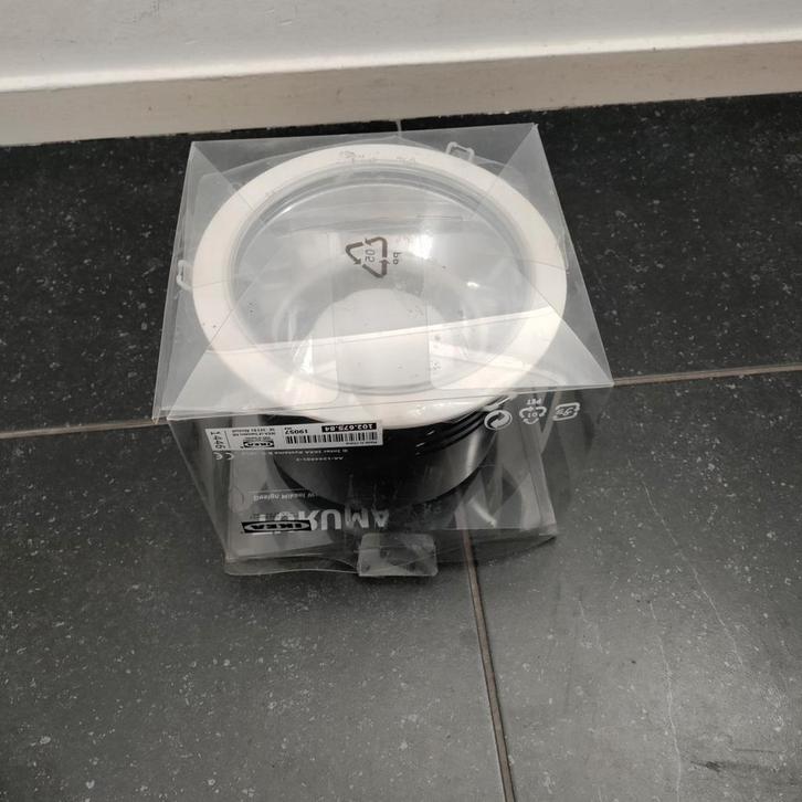 Lamp,Ikea,TURUMA,type 1518 inbouw,Mikael Waarnaar13 Watt,, Huis en Inrichting, Lampen | Spots, Nieuw, Metaal of Aluminium, Inbouw