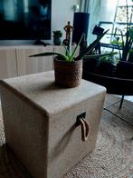 Kurk bijzettafel plantentafel salontafel massief industrieel, Huis en Inrichting, Tafels | Bijzettafels, Ophalen, Minder dan 45 cm