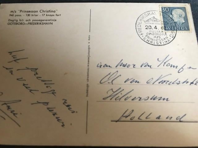 Scheepspost, Ophalen of Verzenden, Envelop
