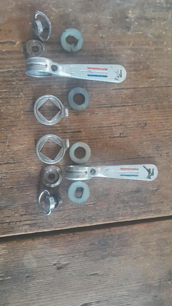 Campagnolo nuovo super record panto gazelle commandeurs, Fietsen en Brommers, Gebruikt, Ophalen of Verzenden, Aluminium, Racefiets