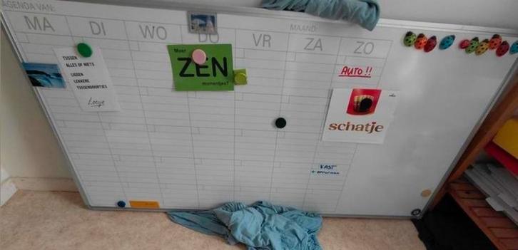 Whiteboard magnetisch groot, Diversen, Schoolborden, Ophalen