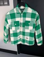 Tommy Hilfiger borg vest jas groen wit 152, Ophalen of Verzenden, Zo goed als nieuw, Jongen, Jas