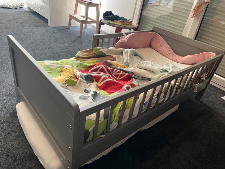 Petite Amelie plume peuterbed 70x140, Kinderen en Baby's, Babywiegjes en Ledikanten, Gebruikt, Overige typen, Ophalen