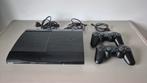 Sony Playstation 3 Super Slim (465 gb) + 2x Dualshock 3, Spelcomputers en Games, Ophalen, Gebruikt, Met 2 controllers, Super Slim