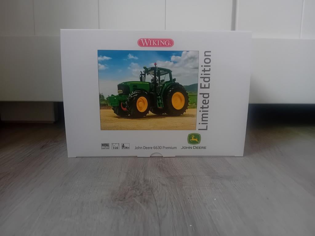 John deere 6630 wiking limited edition, Ophalen of Verzenden, Nieuw, Tractor of Landbouw, Overige merken