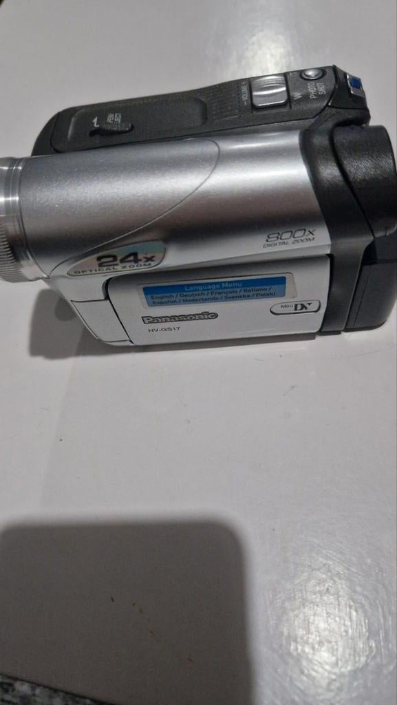 Panasonic MV-GS17 digital cámara prima staat, Ophalen, Mini dv, Panasonic, 20x of meer