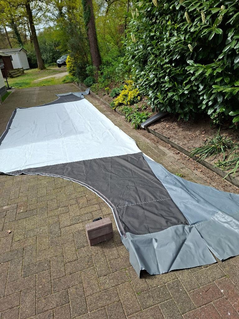 Caravan Luifel voortent met zijstukken  mt 12, Ophalen, Gebruikt, Ten Cate All Season 240g/m2, Dorema