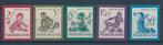 Kinderzegels 1950 - NVPH 563-567, Verzenden, Na 1940, Postfris