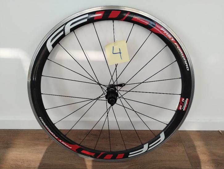 Hoge wielen racefiets, mavic, ffwd, Fietsen en Brommers, Fietsonderdelen, Gebruikt, Racefiets, Wiel, Ophalen