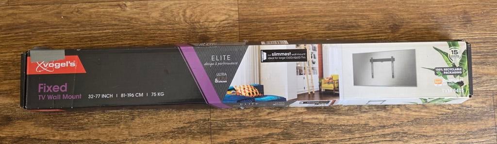 Vogels TVM 5405 Elite vaste tv-beugel (32-77 inch), Ophalen, Zo goed als nieuw