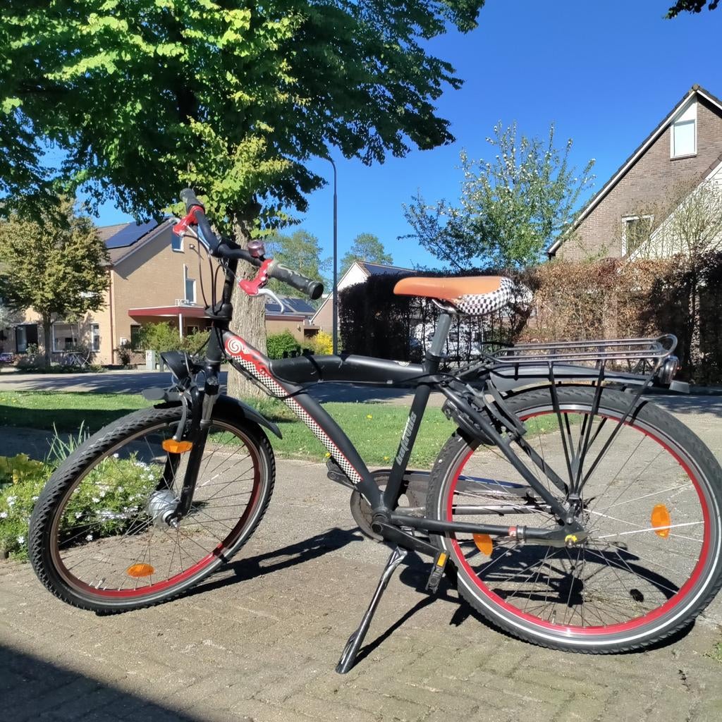 Batavus Snake jongensfiets 26", Terugtraprem, Gebruikt, Versnellingen, Batavus Snake