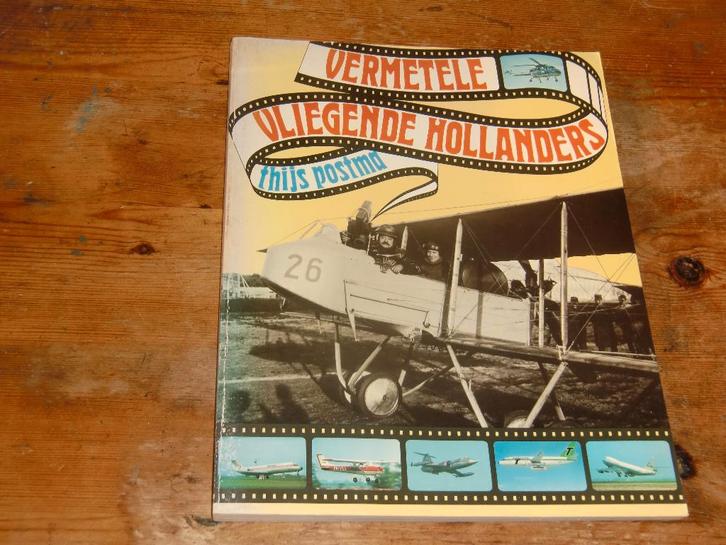 Thijs Postma : Vermetele vliegende Hollanders (KLM.KLU), Verzamelen, Luchtvaart en Vliegtuigspotten, Zo goed als nieuw, Boek of Tijdschrift