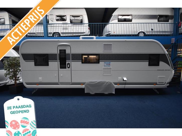 Hobby Excellent Edition 650 KMFE OPTIES TEGEN MEERPRIJS, Caravans en Kamperen, Caravans, Bedrijf, tot en met 5, 1500 - 2000 kg