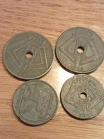 4 ww2 Belgische munten, Ophalen of Verzenden, Metaal, Setje
