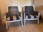 fauteuils, Huis en Inrichting, Fauteuils, Ophalen, Gebruikt, 75 tot 100 cm, Stof