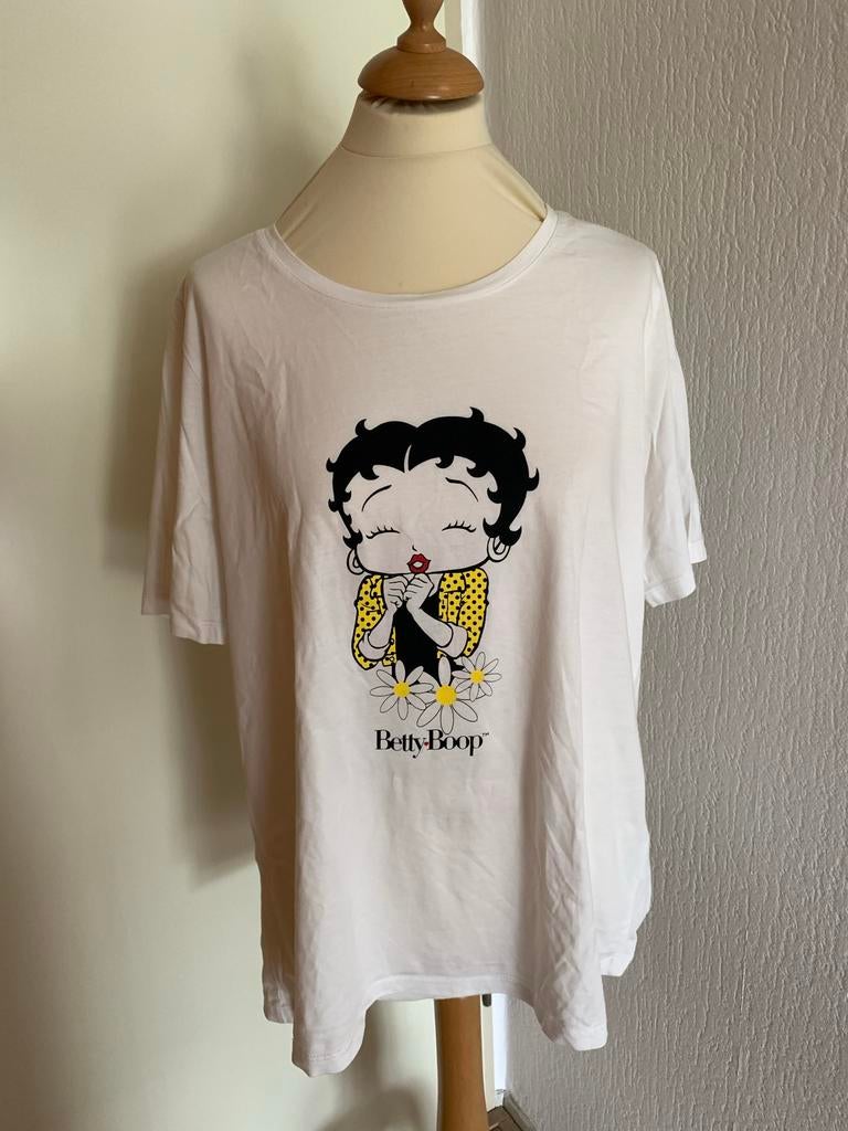 Betty Boop T-shirt - Maat 46 - Zo goed als nieuw, Ophalen of Verzenden, Zo goed als nieuw, Maat 46/48 (XL) of groter, Korte mouw