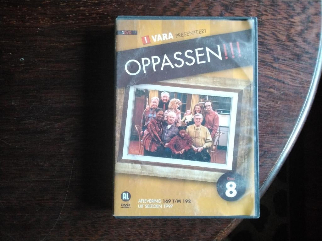 Oppassen seizoen 8 compleet, 3disk, origineel, Cd's en Dvd's, Dvd's | Tv en Series, Alle leeftijden, Boxset, Ophalen of Verzenden