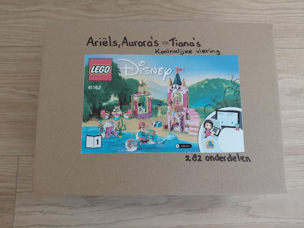 Gesorteerd: LEGO Disney
Ariëls.., Koninklijke viering
#41162, Gebruikt, Lego, Ophalen of Verzenden, Compleet