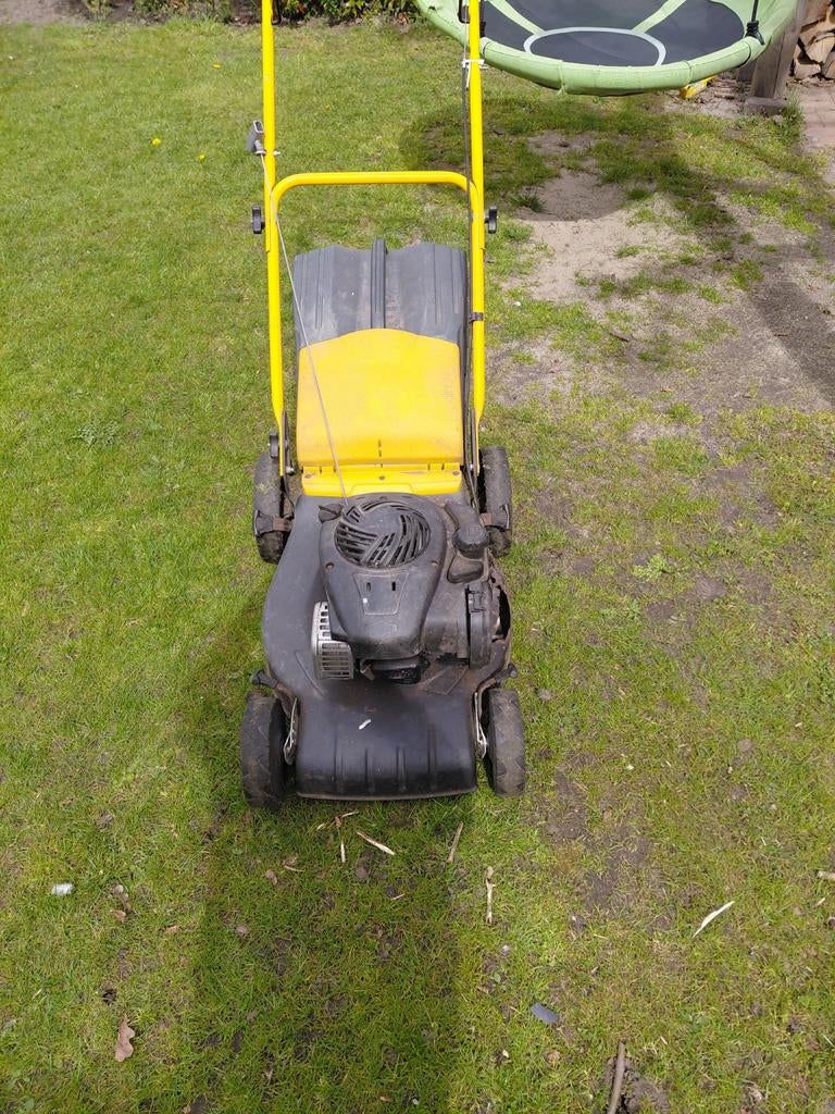 Grasmaaier met opvangbak, Ophalen of Verzenden, Gebruikt