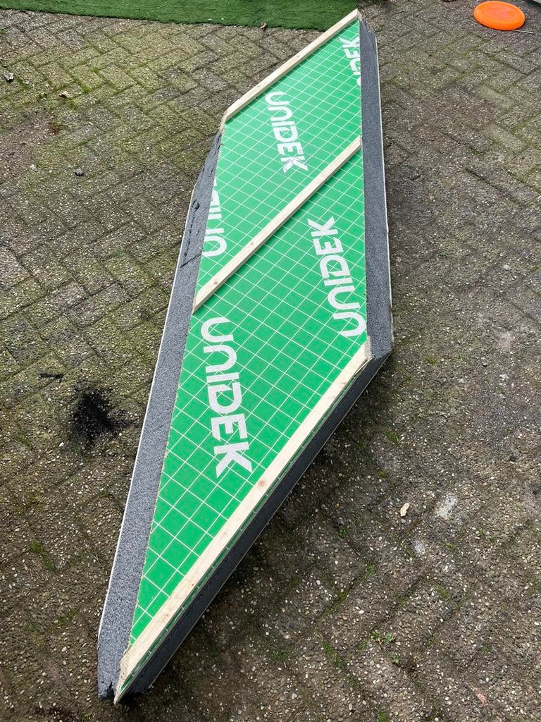 Unidek dakplaat dakplaten restant, Zwart, 5 tot 10 m², Zo goed als nieuw, Ophalen