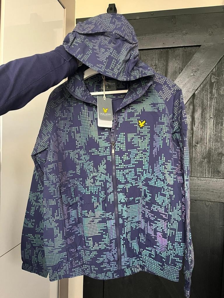 Lyle & Scott maat M heren jasje nieuw blauw, Nieuw, Ophalen of Verzenden, Lyle & Scott, Maat 48/50 (M)