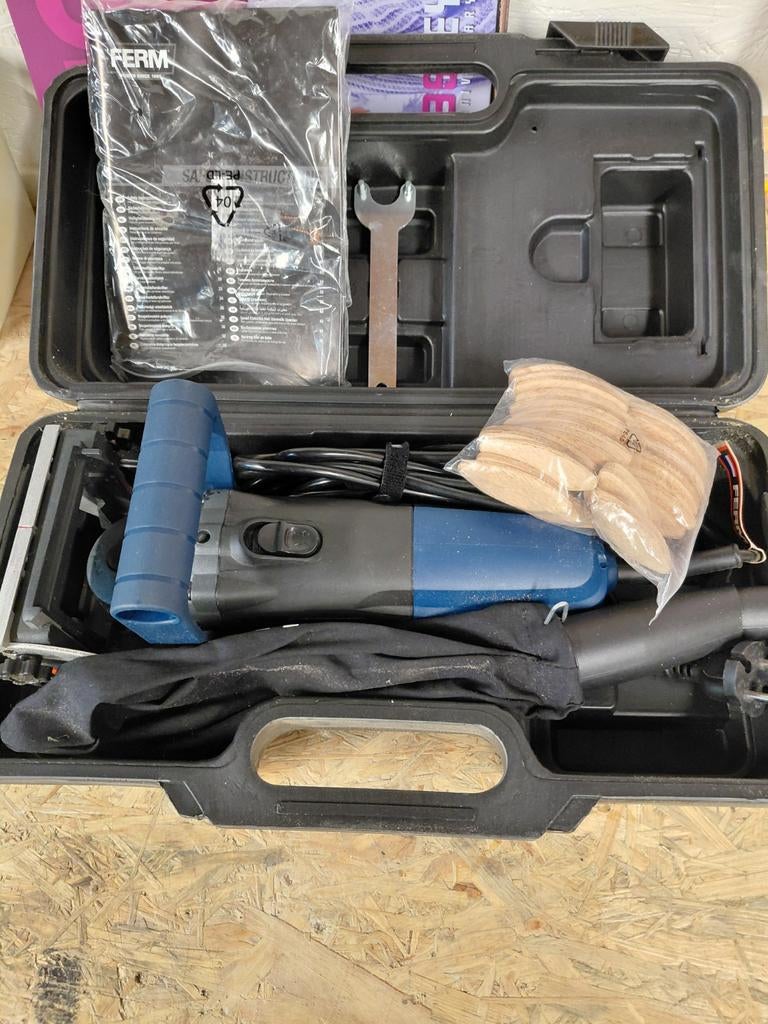 Ferm lamellenfrees nieuw, Doe-het-zelf en Verbouw, Gereedschap | Freesmachines, Ophalen of Verzenden