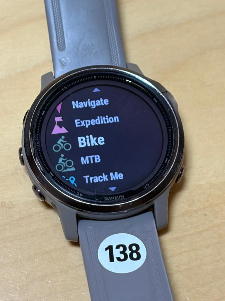 Garmin Fenix 6s Pro Solar (GPSinruil-nr 138), GARMIN, Gebruikt, Bramenberg 9, Paars