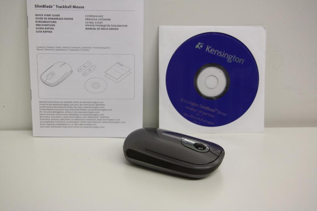 Kensington SlimBlade Trackball Mouse. Nieuwstaat., Muis, Kensington, Rechtshandig, Ophalen of Verzenden