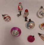 8 x oude antieke ajeko kerstbal, Verzenden