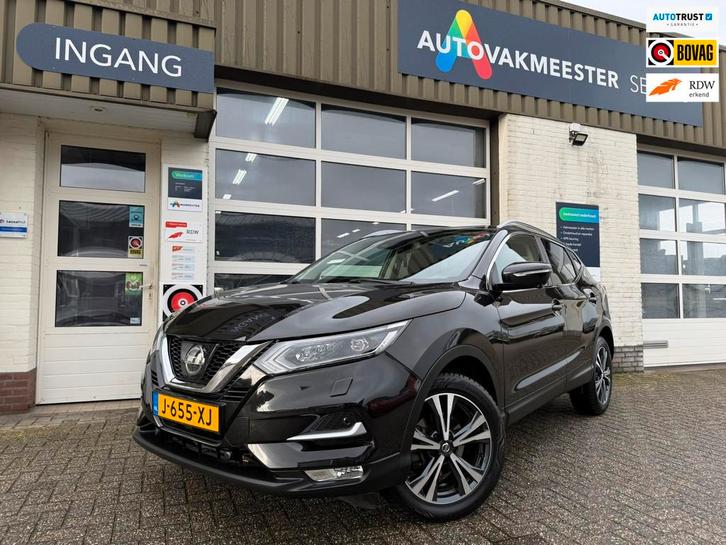 Nissan Qashqai 1.2 Tekna|Automaat|Trekhaak|Vol|, Auto's, Nissan, Bedrijf, Te koop, Qashqai, 360° camera, ABS, Achteruitrijcamera
