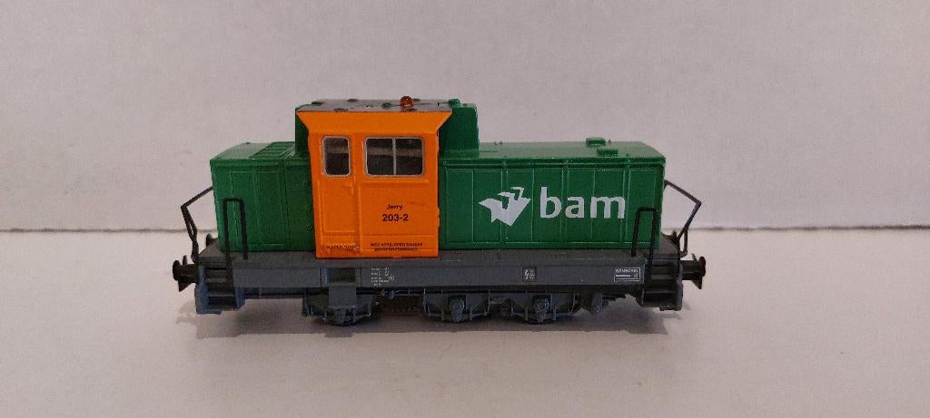 Bam DHG 700 Diesel locje **Delta Digitaal** (04), Hobby en Vrije tijd, Modeltreinen | H0, Wisselstroom, Locomotief, Ophalen of Verzenden