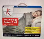 verzwaringsdeken, Huis en Inrichting, Slaapkamer | Beddengoed, Ophalen, Eenpersoons, Grijs, Deken of Dekbed