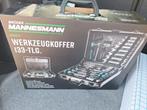 Nieuwe Mannesmann 133 delig gereedschapskoffer, Ophalen of Verzenden, Nieuw