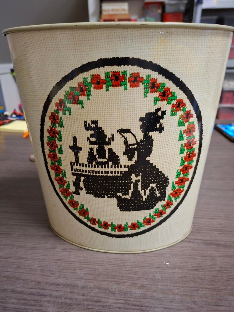 Retro Tomado prullenbak, Ophalen of Verzenden, Huis en Inrichting