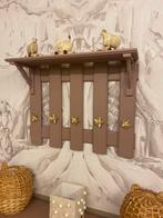 Wandrek/kapstok •Goldy• by Juffrouw Kwaat, Info@juffrouw-kwast.nl, 7443BS, Juffrouw Kwast, Ophalen of Verzenden