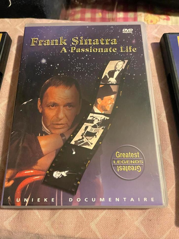 Frank Sinatra - A Passionate Life DVD, Cd's en Dvd's, Dvd's | Documentaire en Educatief, Zo goed als nieuw, Biografie, Alle leeftijden
