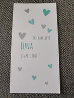 Luna, Ophalen of Verzenden, 2000 tot heden, Geboortekaartje